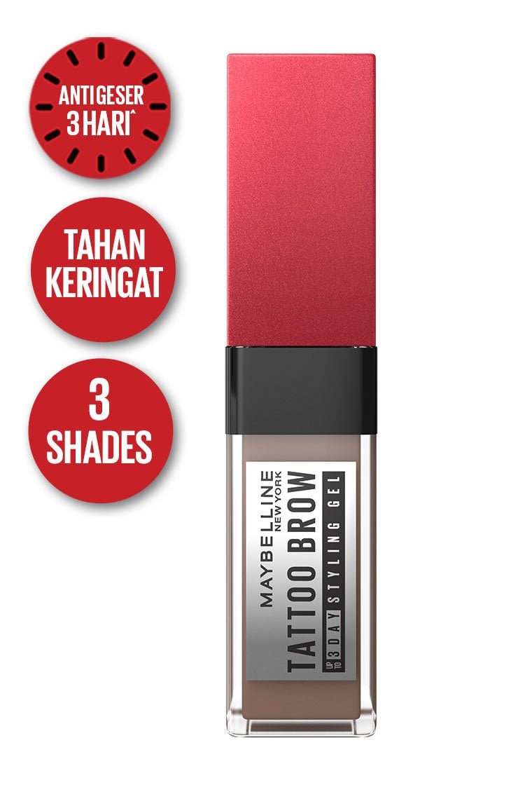 med brown tattoo brow gel T1