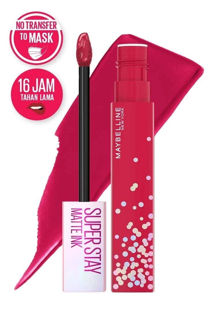 Warna Lipstik Maybelline Superstay Matte Ink untuk Bibir Hitam dan Kulit Sawo Matang