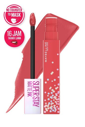 2045 Maybelline Superstay Matte Ink Lipstik yang Tahan Lama dan Tidak Membuat Bibir Kering