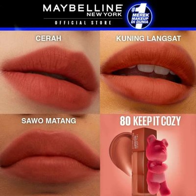 Foto produk Maybelline Superstay Teddy Tint: 80 Keep It Cozy